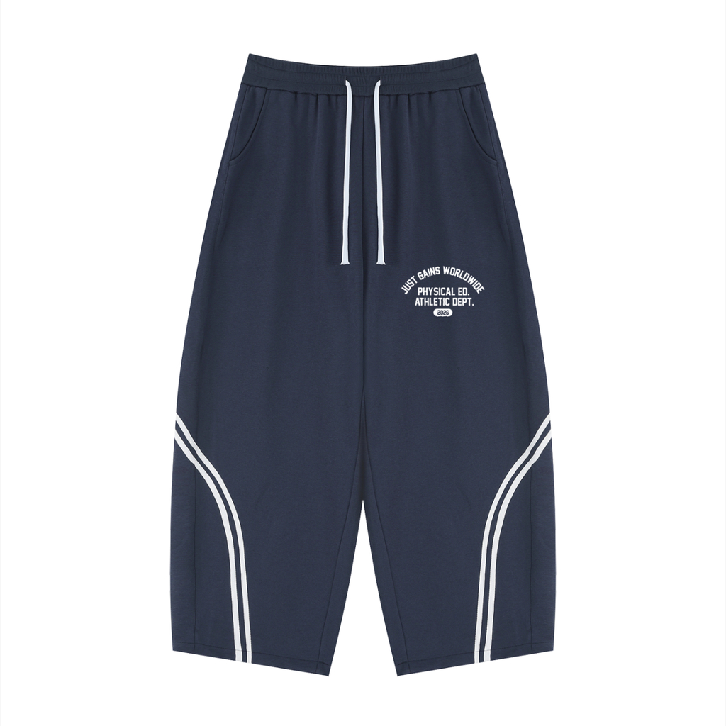 Just Gains® Wide Leg Striped Sweatpants