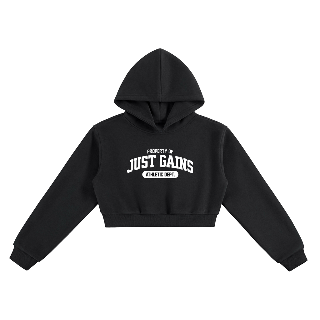 Just Gains® Women's Essential Cropped Hoodie