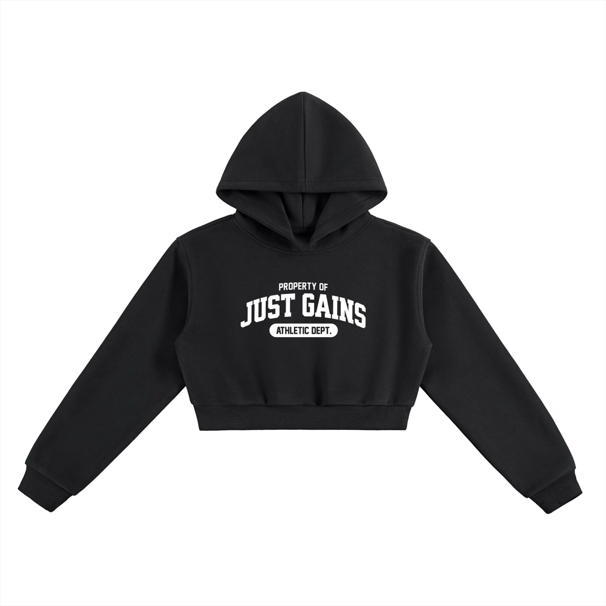 Just Gains® Women's Essential Cropped Hoodie