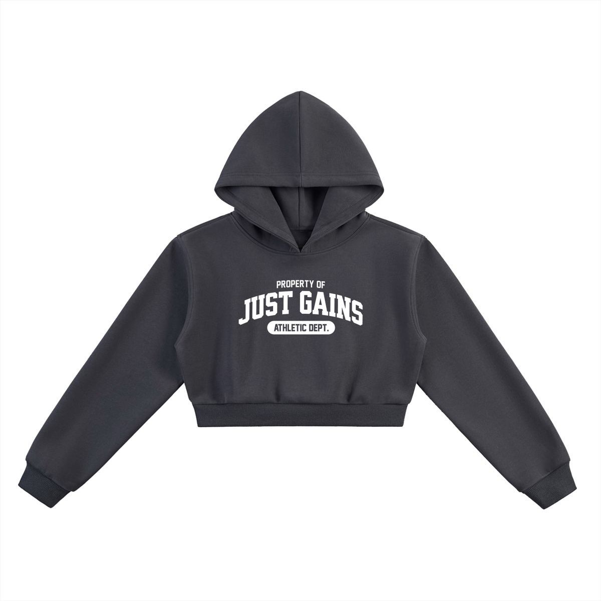 Just Gains® Women's Essential Cropped Hoodie