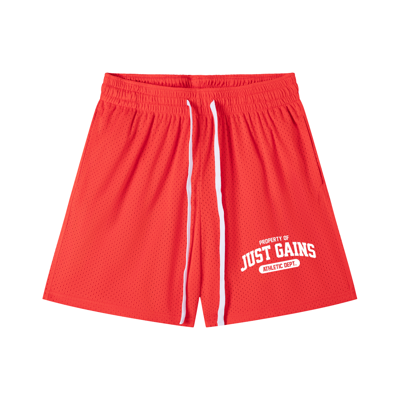 Just Gains® Athletic Dept. Mesh Shorts — Men's