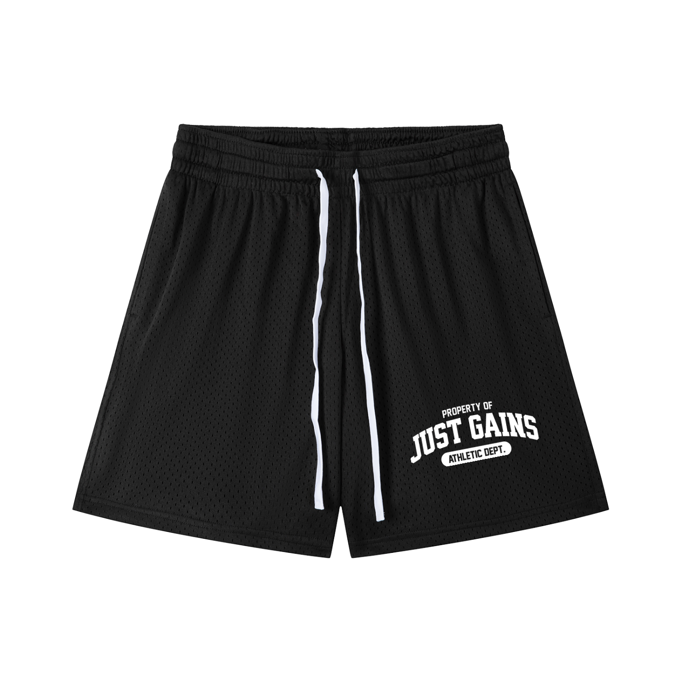 Just Gains® Athletic Dept. Mesh Shorts — Men's