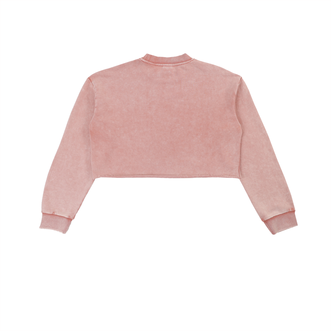 Just Gains® Snow Washed Cropped Sweatshirt