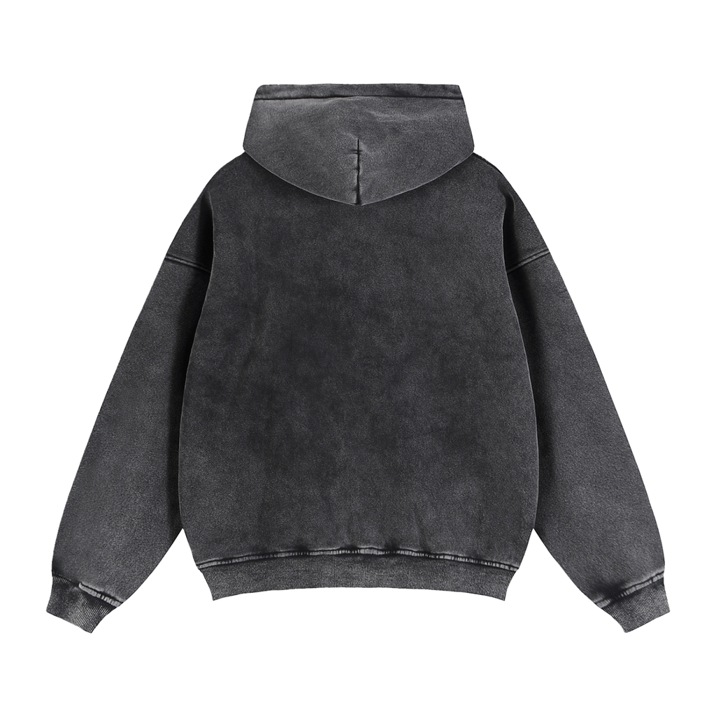 Just Gains® Zip-Through Boxy Fleece Hoodie