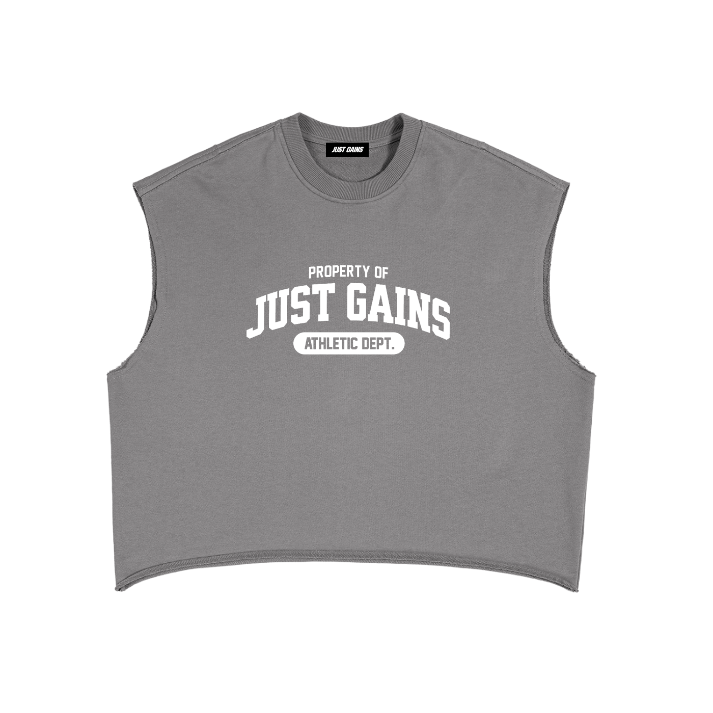 Just Gains® French Terry Boxy Tank