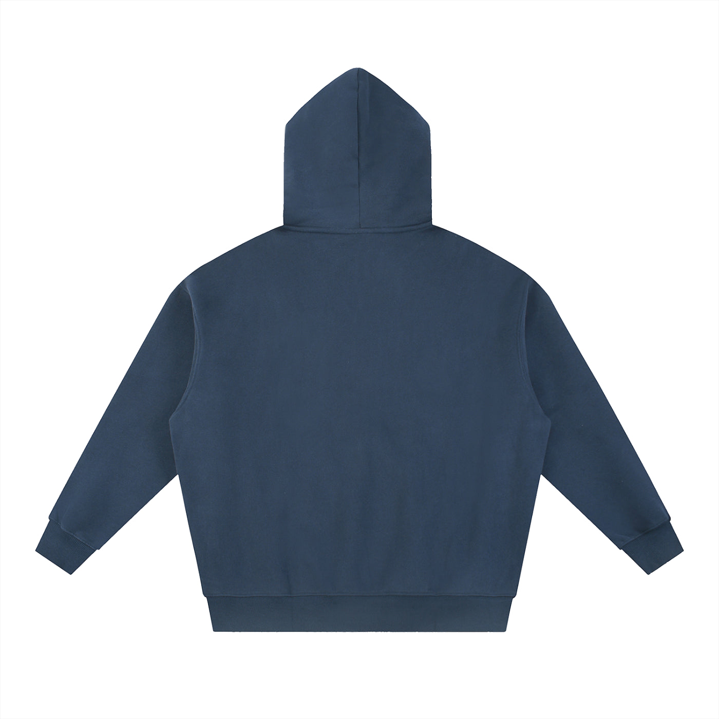 Just Gains® Open-Zip Hoodie — White Print