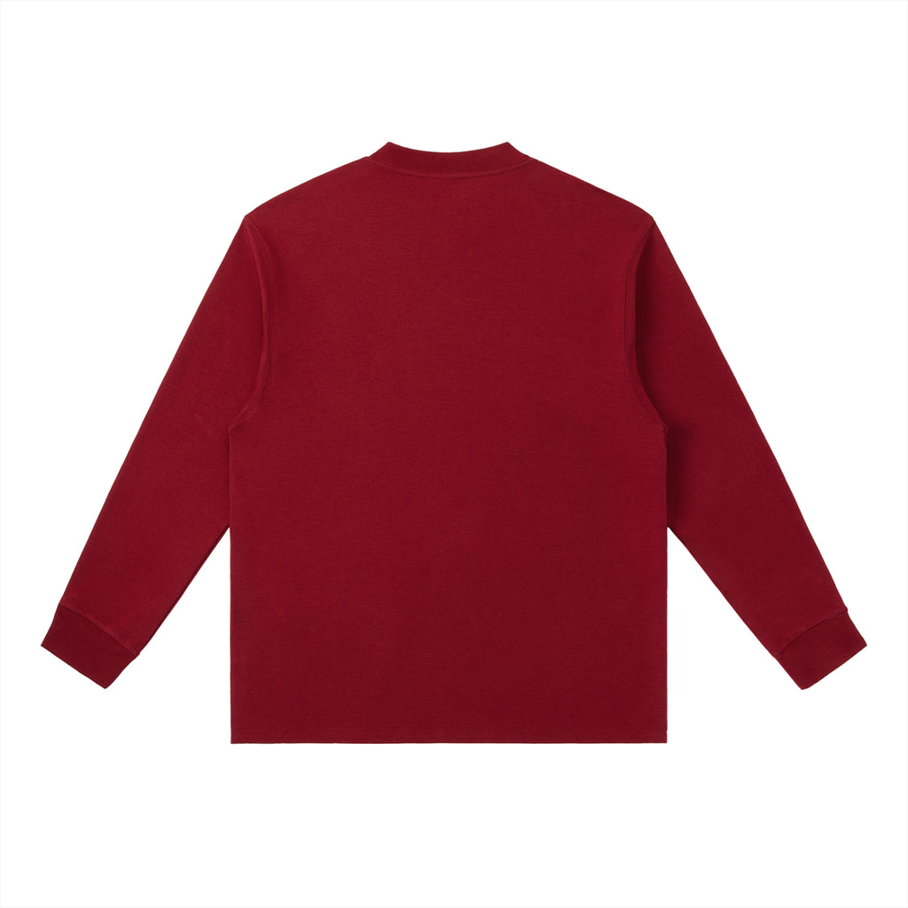 long sleeve,crewneck