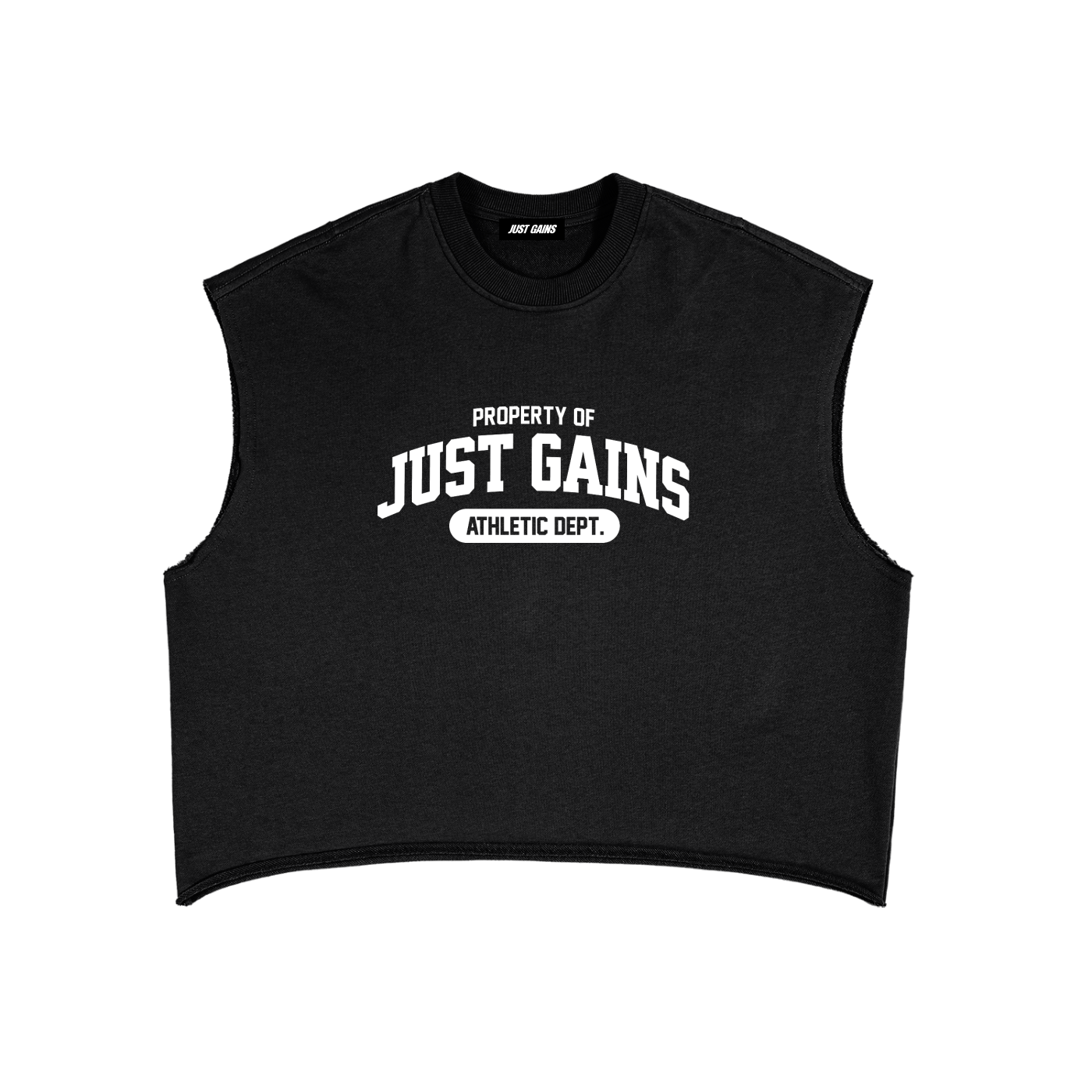 Just Gains® French Terry Boxy Tank