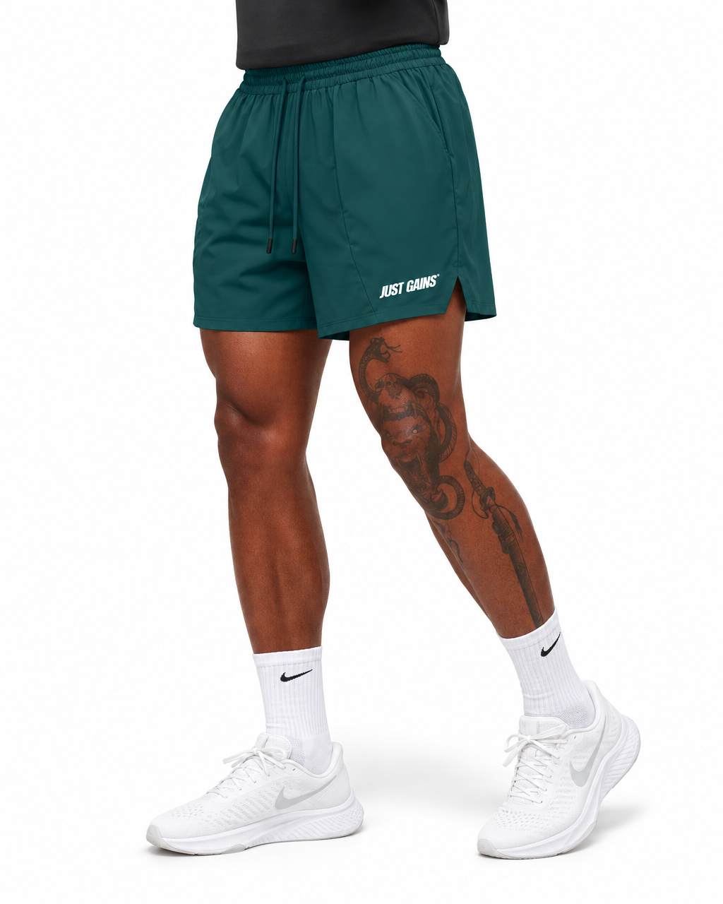 Just Gains® Compression-Lined Performance Shorts