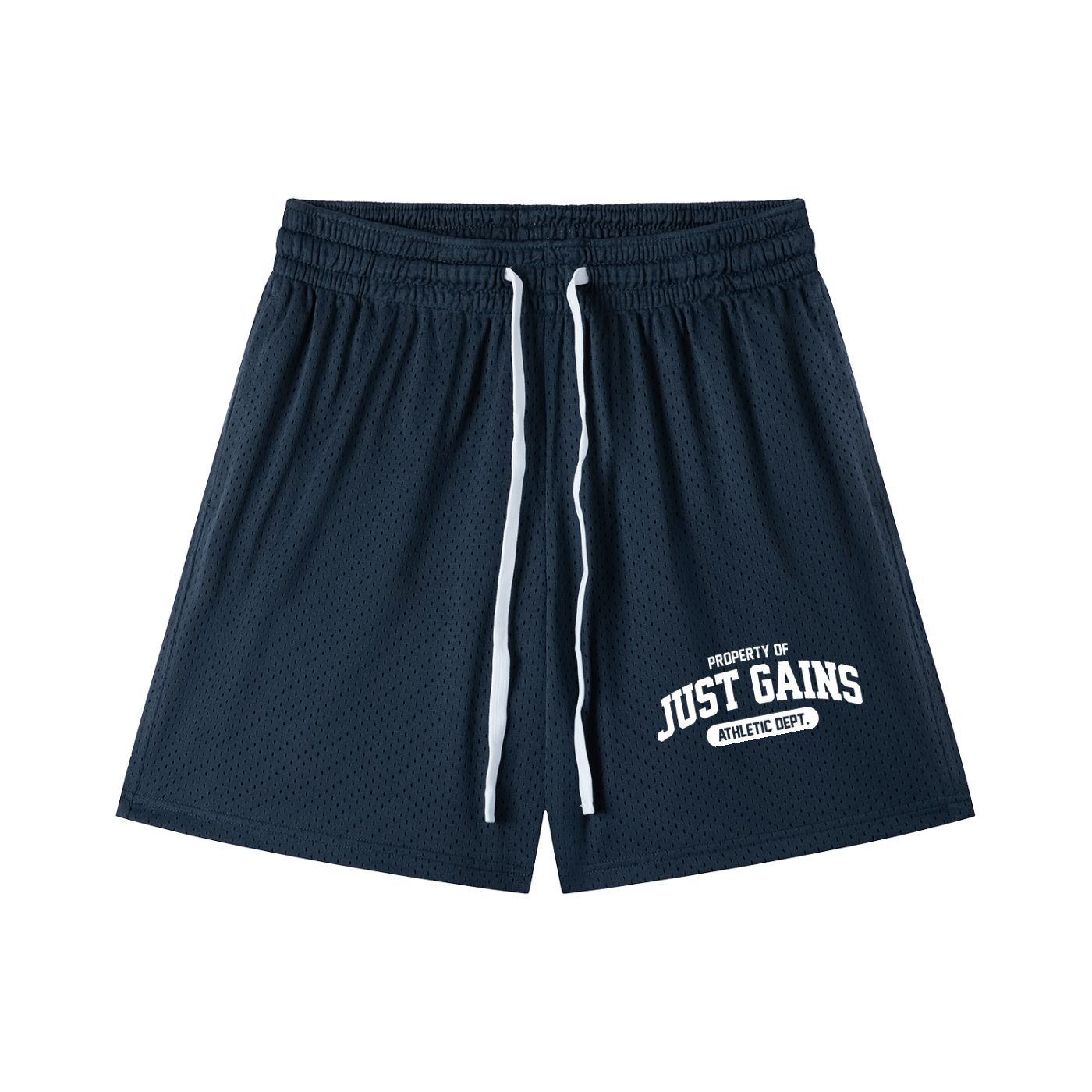 Just Gains® Athletic Dept. Mesh Shorts — Men's