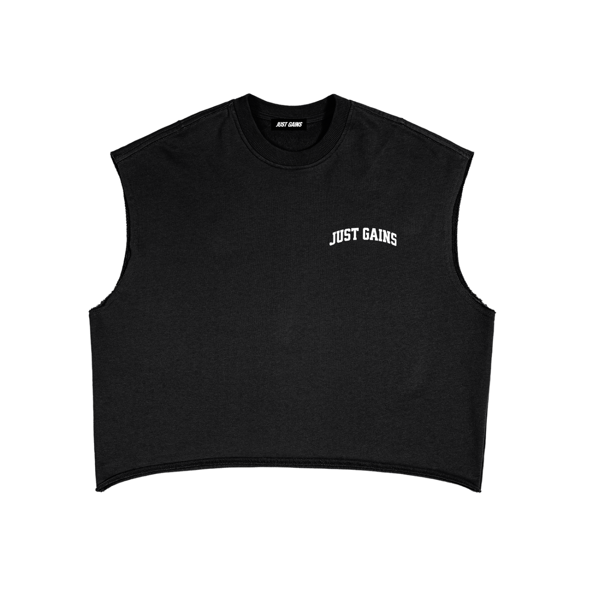 Just Gains® Boxy Tank Top — Varsity