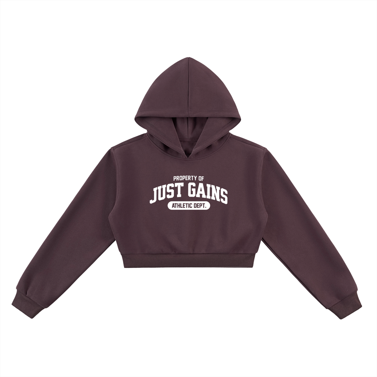 Just Gains® Women's Essential Cropped Hoodie