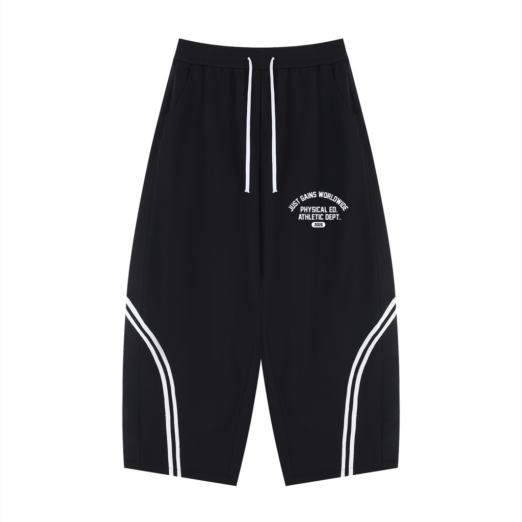 Just Gains® Wide Leg Striped Sweatpants
