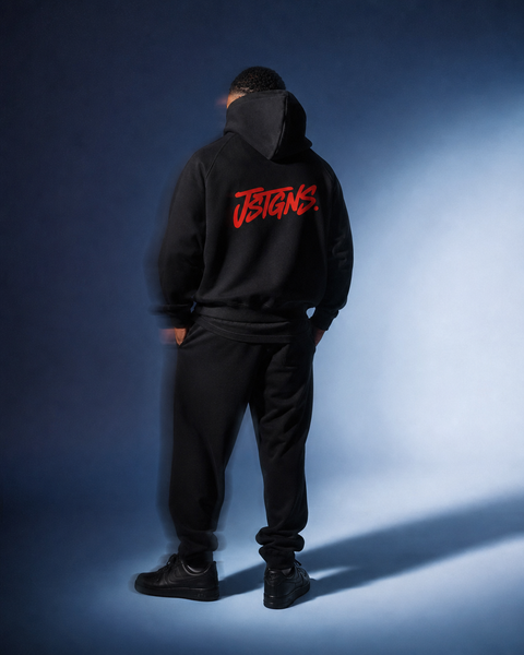 JG® Oversized Hoodie — JSTGNS Print – Just Gains®