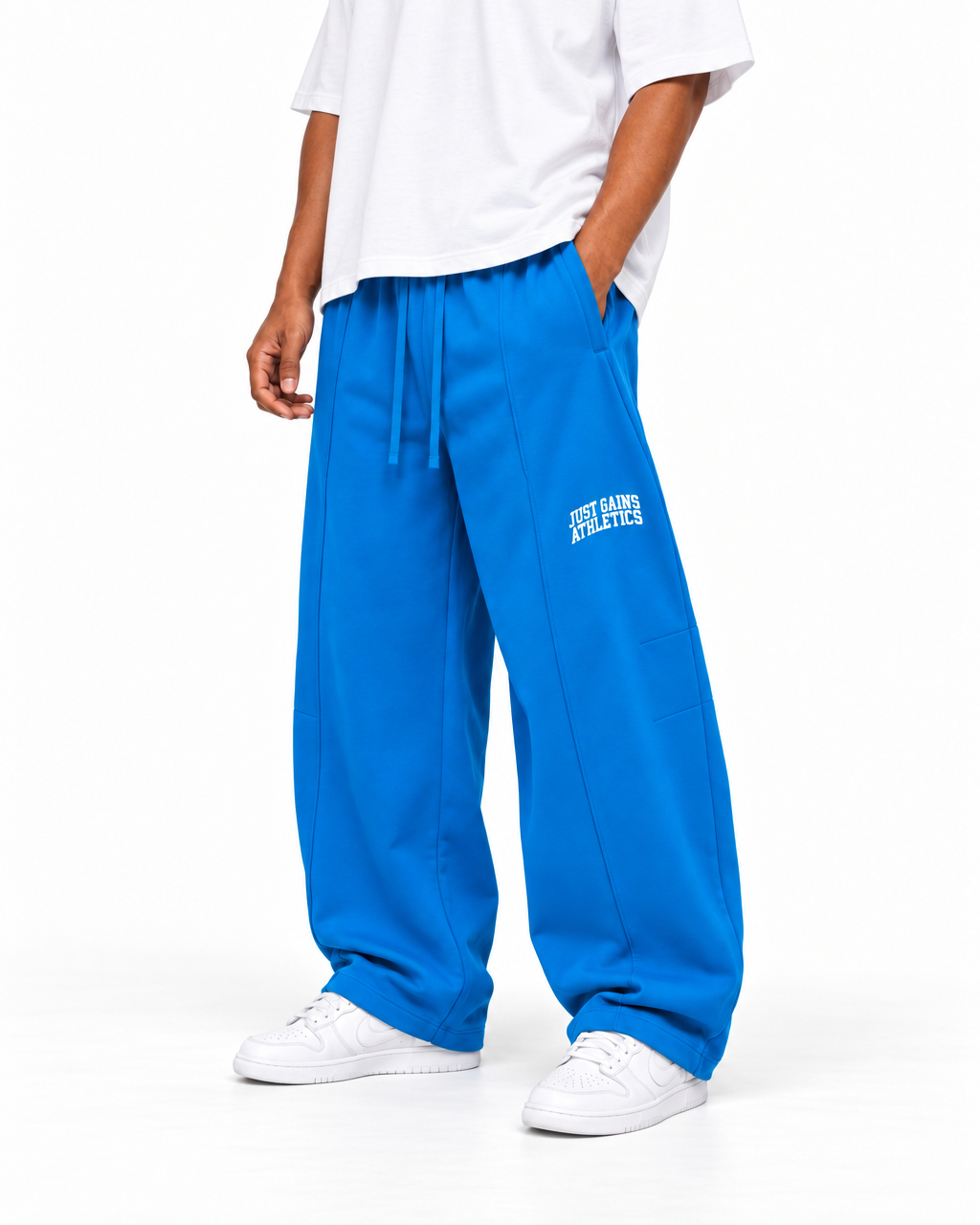 Just Gains® Wide-Leg Panel Sweatpants