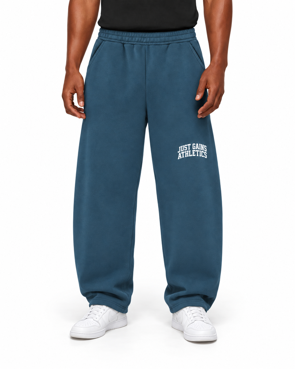 Just Gains® Wide Barrel-Leg Sweatpants