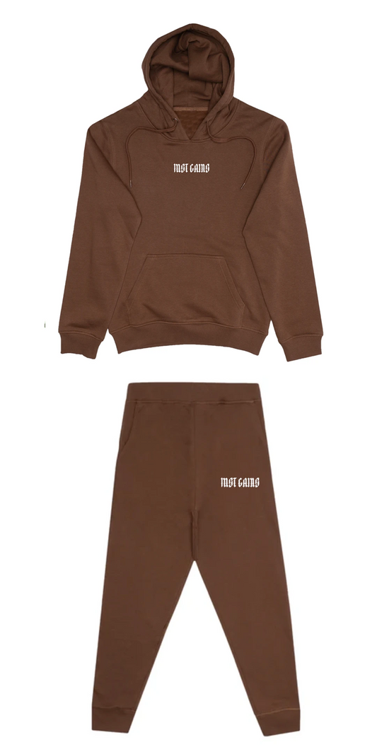 Just Gains® Mocha Tracksuit